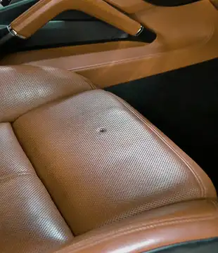 CAR INTERIOR BURN REPAIR
