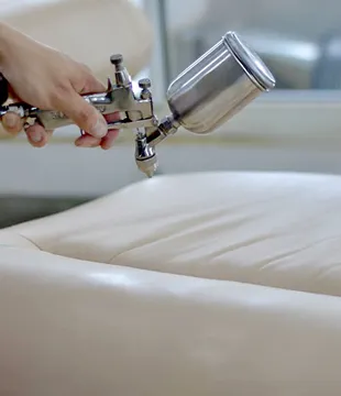 LEATHER TEAR REPAIR ON FURNITURE