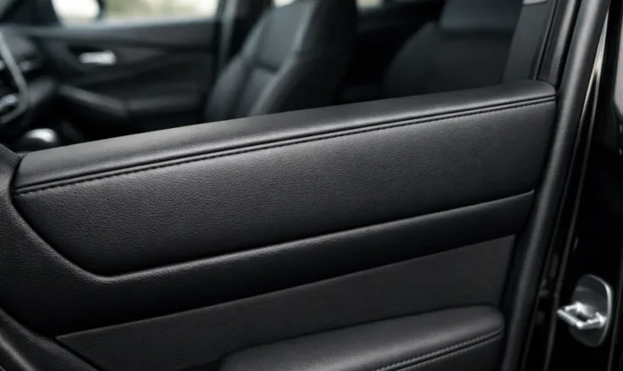 After Peeling Leather Repair on Door Armrest in Los Angeles