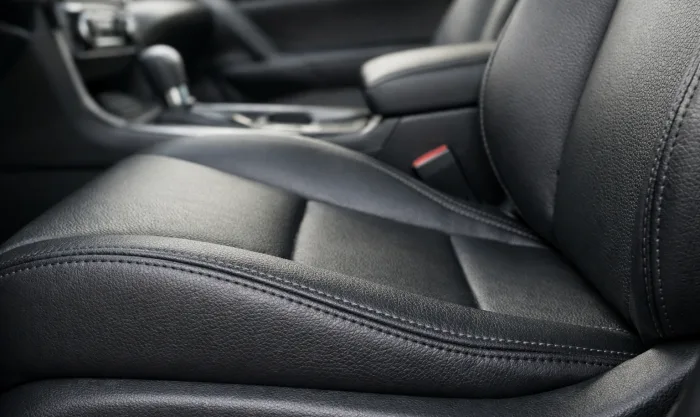 When a seat backrest should be reupholstered, not touched up