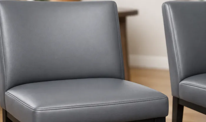 After Full-Surface Cleaning of Vinyl Dining Chairs in Los Angeles
