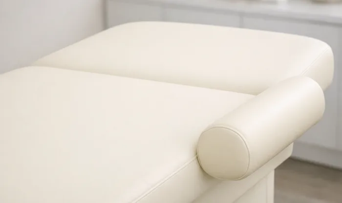 After Spa Treatment Bed Reupholstery at a Wellness Center in Los Angeles